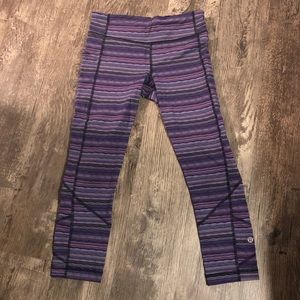 Lulu lemon multiple color crop